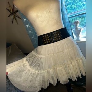 90s Tool Mini Skirt Size small